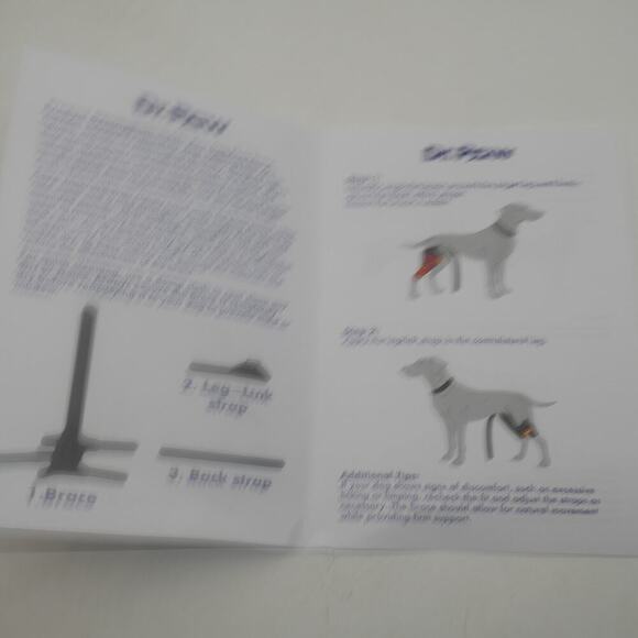 NEW Dr. Paw Dog ACL Knee Brace for Torn ACL Hind Leg Secure Fit Size XL - Picture 11 of 11